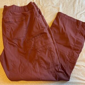 Duluth Trading Size 18 X 29 Women DuluthFlex Fire Hose Relaxed Leg Cargo Pants